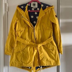 Anthropologie Yellow Raincoat